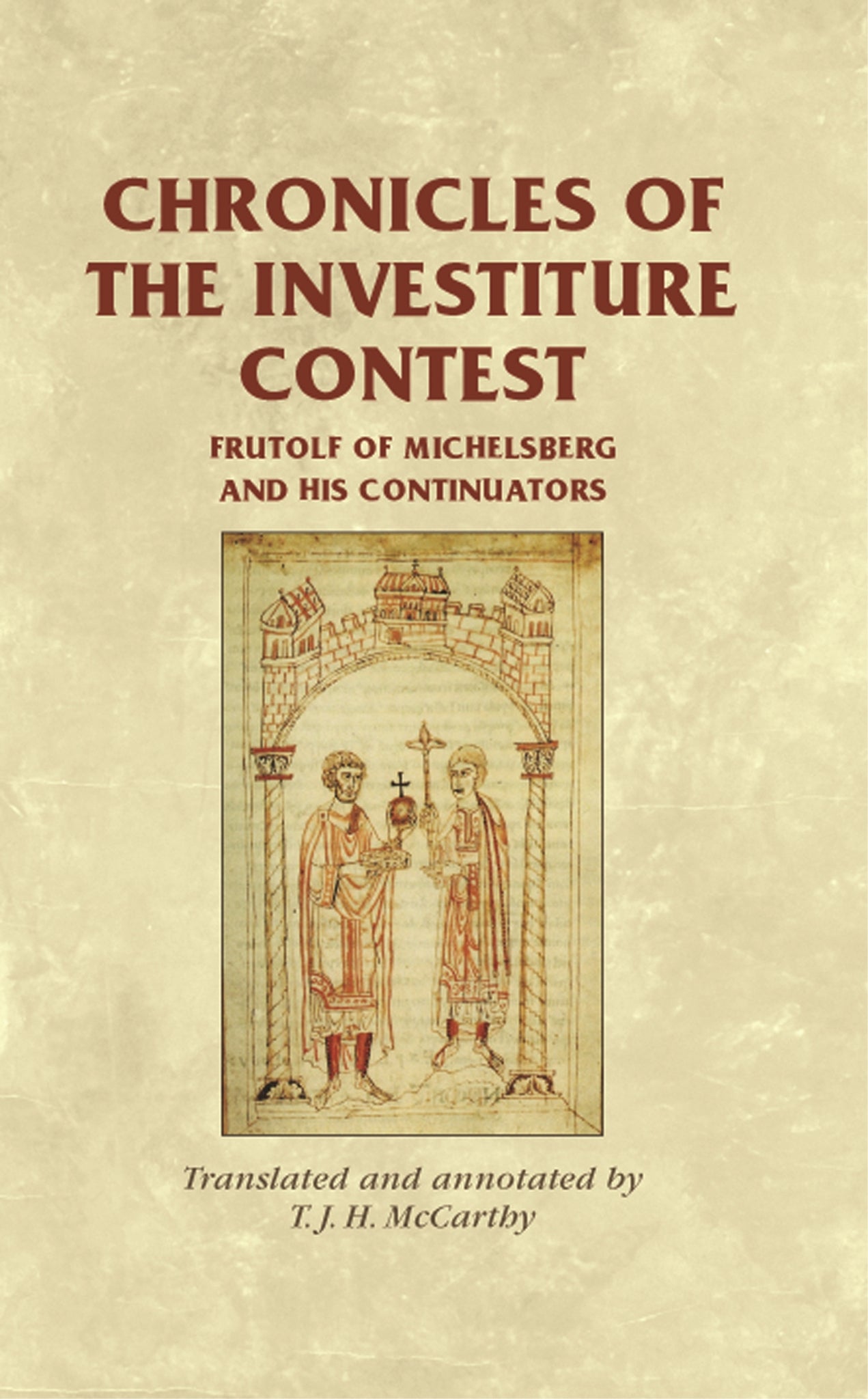 Cover image for Chronicles of the Investiture Contest ISBN 9780719084706